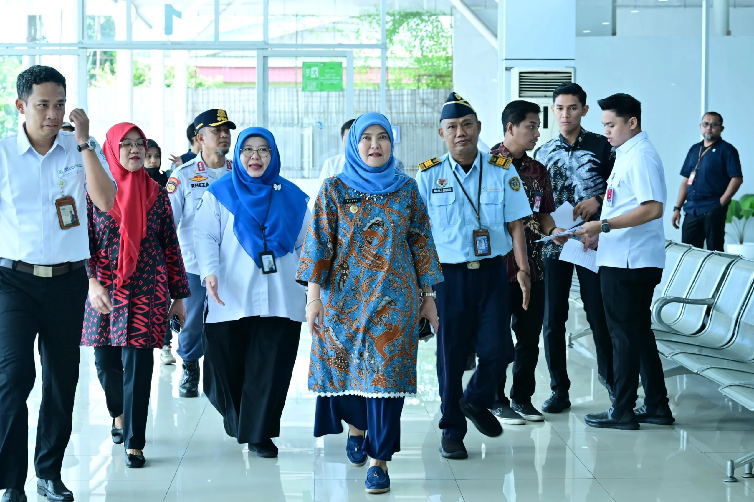 Aliyah Dorong Mudik Aman Lewat Posko Kesehatan BPJS di Pelabuhan Makassar