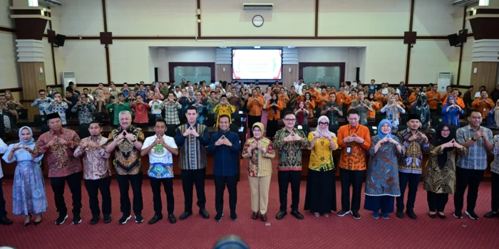 Wawali Makassar Hadiri Penandatanganan MoU DTSEN